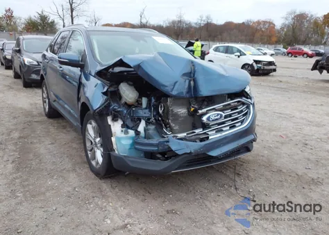 2019 Ford Edge Titanium from USA, damaged, VIN 2FMPK4K90KBB54832